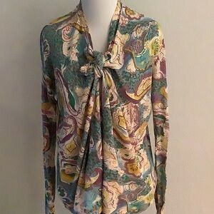 Charter Club - SWEATER - CARDIGAN - PRINT - SIZE M